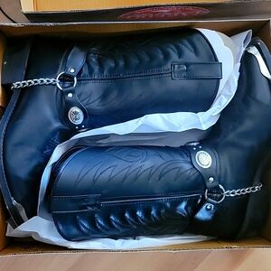 Laredo men's black cowboy boot